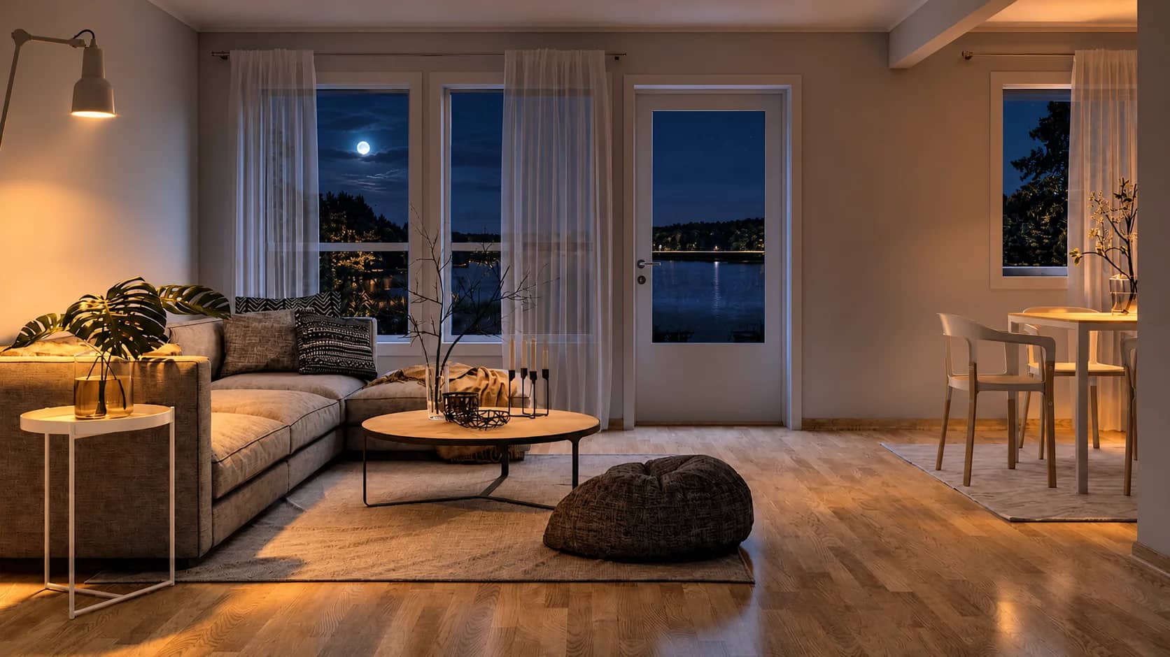 Clean indoor air in a Portland home.